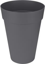elho Loft Urban virágcserép kerek magas átmérő 28 cm antracit (9243632842500)