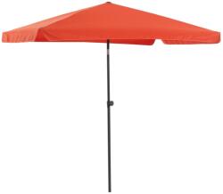 Hernando erkély napernyő 210 cm x 140 cm terrakotta Push-Up funkcióval (479426)