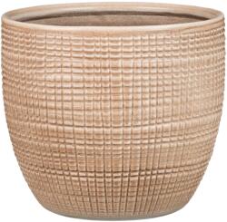 Scheurich 866 kaspó átmérője 12 cm bézs (59072)