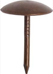  kárpitos díszszeg 9 mm x 12, 5 mm antikolt sárgaréz 40 darab (483720)