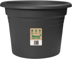 Florus Mediterran Cilindro virágcserép 25 cm antracit