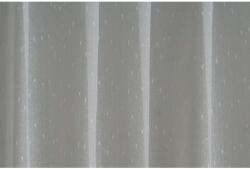  Fényáteresztő függöny W015 300 cm magas fehér méteráru (74475)