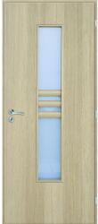 CanDo Beltéri ajtólap Cédrus Nida - 2 üvegezéssel jobbos 210 cm x 90 cm (1009116)