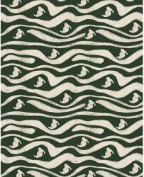 Komar nemszőtt fotótapéta Disney Donald Duck Green Waves rózsaszín-zöld