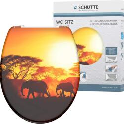 Eisl WC-ülőke Africa Duroplast leeresztő automatikával és gyorszárral (82360)