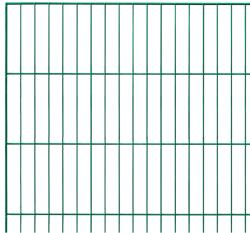  Egyrudas hálós kerítéspanel zöld 150 cm x 200 cm (043316)