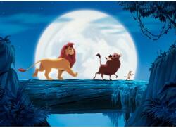 Komar nemszőtt fotótapéta Disney The Lion King Full Moon Walk kék