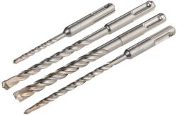 LUX-TOOLS SDS-Plus fúrókészlet négyrészes 5 mm-10 mm (566514)