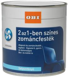 OBI 2 az 1 - ben zománcfesték selyemfényű Hófehér 2 l