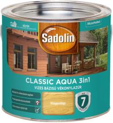 Sadolin Classic Aqua vizes vékonylazúr világostölgy 2, 5 l (5271945)