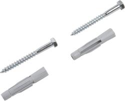 LUX-TOOLS univerzális dübel külső hatlapú csavarokkal 12 mm x 65 mm 2 darab (485069)