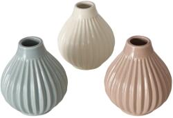Boltze Trio váza 3-féle változatban többszínű 11 cm x 10 cm