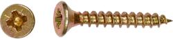 LUX-TOOLS süllyesztett fejű univerzális csavar PZ-behajtás 4 mm x 16 mm 200 db (470352)