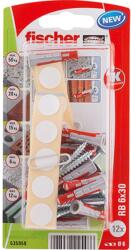 Fischer Dübel 6 mm x 30 mm takarómatricával (535958)