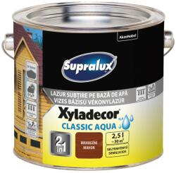Supralux Xyladecor Classic Aqua vizes vékonylazúr mahagóni2, 5 l (5271955)