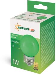  LED fényforrás zöld E27 1W