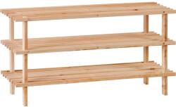  OBI fa cipőtartó állvány 3 szintes (301331)