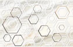  Calacatta Oro fényes Aranydekor 25 cm x 40 cm x 0, 8 cm