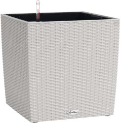 Lechuza Cube Cottage virágtartó 50 cm x 50 cm x 50 cm világosszürke
