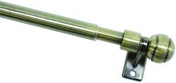 GARDINIA kávéházi rúd Meran 8/10 mm antik arany 60 cm - 100 cm (4150)
