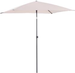  Erkély napernyő Hermosa 210 cm x 140 cm bézs Push-Up funkcióval