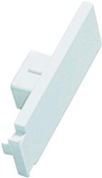 Gardinia végdarabok 1 pályás GE1 függönysínhez, fehér (5185)