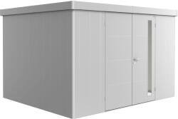 Biohort Neo szerszámos ház kétszárnyú ajtó 3D ezüstmetál