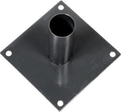  Oszloptalp egyrudas hálós kerítéspanel oszlophoz antracit 60 mm 20 cm x 20 cm (042384)