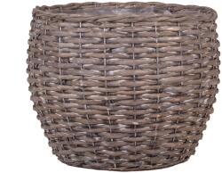  Fűzfa kaspó 28 cm x 24 cm szürke (59-15680-A-GR)
