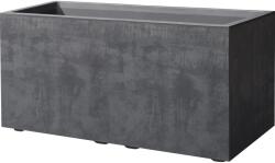 Deroma Millennium virágláda 79 cm x 39 cm antracit