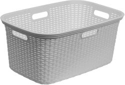 Rival Rattan ruháskosár fehér 40 liter