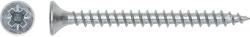  Süllyesztett fejű univerzális csavar PZ-behajtás 4, 5 mm x 45 mm 10 darab (485885)
