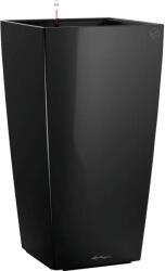 Lechuza Cubico Premium oszlopkaspó 50 cm x 50 cm fekete magasfényű