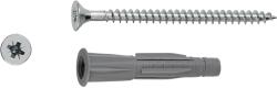LUX-TOOLS univerzális galléros dübel csavarokkal 8 mm x 47 mm 6 darab (485080)