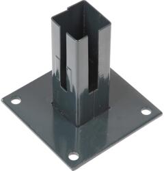  Oszloptalp sarokoszlophoz 60 mm x 60 mm antracit (042358)
