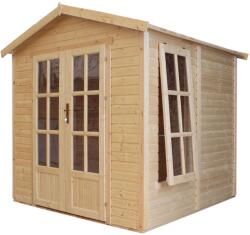 Timbela kerti faház M351FB tetőcserép nélkül padlóval