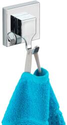 WENKO Vacuum-Loc akasztókészlet fényes krómszínű 2 darabos készlet szögletes (23857100)