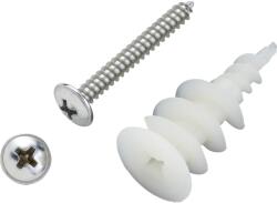 LUX-TOOLS LUX gipszkartondübel műanyag csavarokkal 14 mm x 32 mm 50 darab (485098)