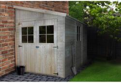 Timbela M339A falhoz építhető fa kerti ház oldalfallal padló nélkül