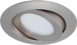 Briloner süllyesztett LED-es lámpa matt nikkel forgatható átmérő: 10, 6 cm (7283-012)