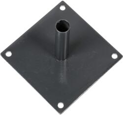  Oszloptalp egyrudas hálós kerítéspanel oszlophoz antracit 34 mm 20 cm x 20 cm (042383)