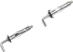 LUX-TOOLS LUX üreges fémdübel derékszögű kampós csavarral 4 mm x 32 mm 2 darab (485148)