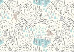 Komar vlies fotótapéta Bambi Woodland 400 cm x 280 cm