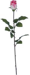 MICA Művirág rózsa esőcseppes hatással rózsaszín 60 cm (10-4872-4)