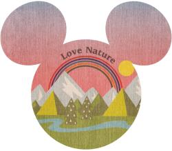 Komar vlies fotótapéta öntapadós Mickey Head Summer Hike 127 cm x 127 cm