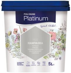 Poli - Farbe Platinum beltéri falfesték H 20 Hamvaska matt 5 l (1010101018)
