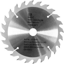 LUX-TOOLS keményfém körfűrészlap, átmérő: 160 mm (117909)