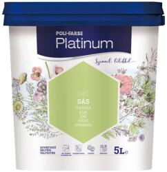 Poli - Farbe Platinum beltéri falfesték diszperziós S40 Sás matt 5 l (30101096)
