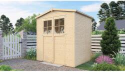 Bertilo Plexi Apex 2 szerszámosház natúr 157 cm x 207 cm FSC