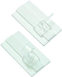 Gardinia Universal öntapadós akasztó vitrázs- és kávéházi rudakhoz fehér 2 darab (30565)